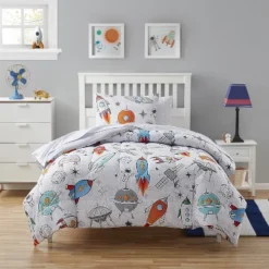 Floating In Space Kids Printed Bedding Set Includes Sheet Set By Sweet Home Collection 13 Floating In Space Kids Printed Bedding Set Includes Sheet Set By Sweet Home Collection -Home Decor Shop GUEST c98d6da4 3cca 4d2a 96a1 3499bbc5c874