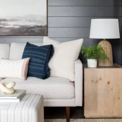 Lynwood Square Upholstered Cube - Threshold™ Designed With Studio McGee -Home Decor Shop GUEST ca01da1b b753 4db4 a447 3116f3701865