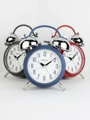 Seiko 7" Deux Bell Alarm Clock 3 Seiko 7" Deux Bell Alarm Clock