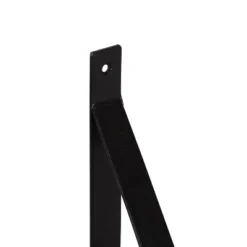 (Set Of 2) 5" X 10" Sudbury Wood And Metal Wall Shelf Set White/Black - Kate & Laurel All Things Decor -Home Decor Shop GUEST cb846532 2962 4ffd a98e 6bb998e2d6af