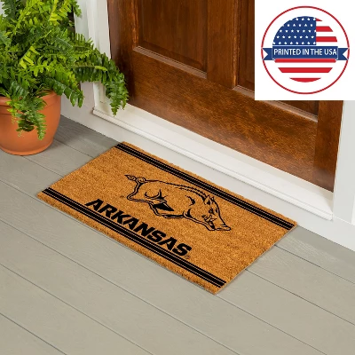 Evergreen University Of Arkansas Logo Turf Mat, Brown- 28 X 16 Inches Indoor Outdoor Doormat 7 Evergreen University Of Arkansas Logo Turf Mat, Brown- 28 X 16 Inches Indoor Outdoor Doormat - Image 5