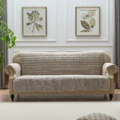 Reversible Phoenix Sofa Furniture Protector Slipcover Tan - Greenland Home Fashions -Home Decor Shop GUEST ce125963 6eac 414b a95b 681ad6c4eec4