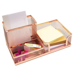 Paper Junkie Rose Gold Desk Organizer Set For Home And Office Supplies, Accessories With Pen, Pencil, Business Card, Note, And Clip Holders 13 Paper Junkie Rose Gold Desk Organizer Set For Home And Office Supplies, Accessories With Pen, Pencil, Business Card, Note, And Clip Holders -Home Decor Shop GUEST ceacbed5 9c4d 4638 ac78 689c4e5b5b34