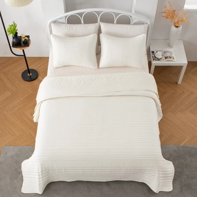 Market & Place Ultra Soft Lightweight Microfiber Quilt Set 8 Market & Place Ultra Soft Lightweight Microfiber Quilt Set - Image 6