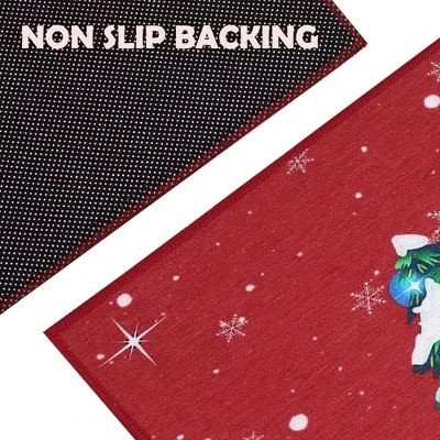 Trinity Snow Man Christmas Tree Xmas Welcome Doormat 6 Trinity Snow Man Christmas Tree Xmas Welcome Doormat - Image 4
