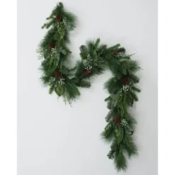 Sullivans Artificial Mixed Pine And Eucalyptus Garland 72"L Green -Home Decor Shop GUEST d4714a51 c0fe 49fa 9833 853618d3d003