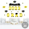 Big Dot Of Happiness Yellow Class Of 2023 Graduation Party Wall Decals Set Of 20 -Home Decor Shop GUEST d593e2b1 cb55 4e40 9f01 7ecfaddd9359