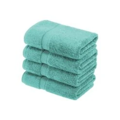 Premium Cotton 800 GSM Heavyweight Plush Luxury 4 Piece Hand Towel Set By Blue Nile Mills -Home Decor Shop GUEST d8206b3b bc31 42c8 9775 bf2ebb3e3fbd