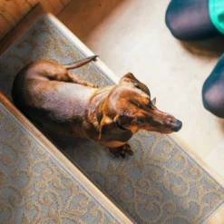 Sussexhome Leaves Collection Non-Slip Carpet Stair Treads For Wooden Steps, 9" X 28" -Home Decor Shop GUEST dba92206 81aa 4302 b9cb a776de1d1fe0