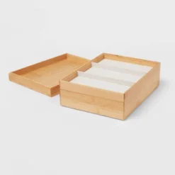 9" X 12" Stackable Bamboo Accessory Tray - Brightroom™ -Home Decor Shop GUEST dbfe0d6f 1c5b 4ccd a8a9 a879eda1c6a5