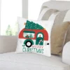 Big Dot Of Happiness Camper Christmas - Red And Green Holiday Party Home Decorative Canvas Cushion Case - Throw Pillow Cover - 16 X 16 Inches -Home Decor Shop GUEST dca69410 62af 41b3 a11e 5fac8d6a0e19