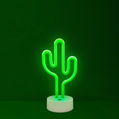 CIAO Tech Decorative Cactus Neon Night Light LED Desk Table Lamp 3 CIAO Tech Decorative Cactus Neon Night Light LED Desk Table Lamp