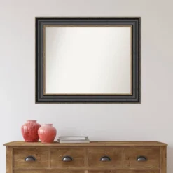 34" X 28" Non-Beveled Thomas Black Bronze Bathroom Wall Mirror - Amanti Art 14 34" X 28" Non-Beveled Thomas Black Bronze Bathroom Wall Mirror - Amanti Art -Home Decor Shop GUEST ddb059ff e219 413f 9f23 f29b369c257d