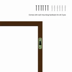 Floating Shelves- Cube Wall Shelf Set With Hidden Brackets, 3 Sizes To Display Décor, Books, Photos, More- Hardware Included By Lavish Home (Black) -Home Decor Shop GUEST de14dabf a452 45a5 b259 58e4d900aff0