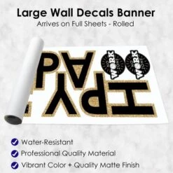 Big Dot Of Happiness Happy Retirement - Peel And Stick Retirement Party Large Banner Wall Decals - Happy Retirement -Home Decor Shop GUEST df2f0280 f745 43b5 b2c1 455e999433e8