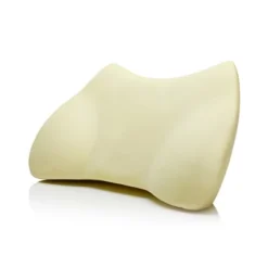 WENNEBIRD Model B Lumbar Memory Foam Support Pillow To Improve Posture With Raised Side Butterfly Design, Constance Fabric, And Removable Cover, Beige -Home Decor Shop GUEST dfe7d618 2708 4a78 ae0b c682c734d937