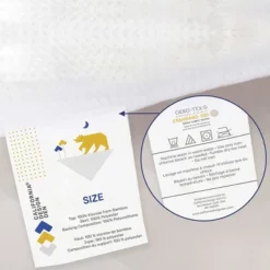 Waterproof Mattress Protector - Noiseless, Machine Washable, Easy-on Fitted Style By California Design Den -Home Decor Shop GUEST e01d0ead 6634 49aa bf19 e2d4d32332ed