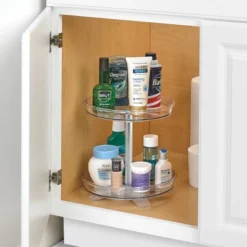 2 Tier Spinner Caddy Clear - Polder -Home Decor Shop GUEST e10b47ef 3e61 4bdc bf8b 016f5484d5cb