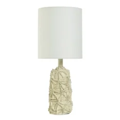 21" Starfish Distressed Mini Table Lamp White - StyleCraft -Home Decor Shop GUEST e10d20a7 dffd 4881 82ea 642dca840997