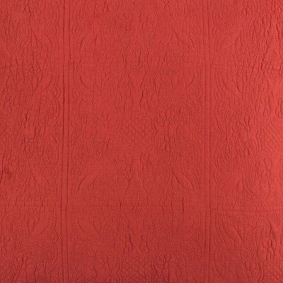 C&F Home 20" X 26" Paprika Matelasse Standard Sham 4 C&F Home 20" X 26" Paprika Matelasse Standard Sham - Image 2