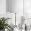 NuLOOM Bellevue Ceramic 27" Table Lamp Lighting - Marble 27" H X 9" W X 9" D -Home Decor Shop GUEST e19a709b 5257 4a12 bcc3 b2aeac3cb30b