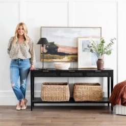 Lynwood Square Upholstered Cube - Threshold™ Designed With Studio McGee -Home Decor Shop GUEST e21695fa bd2c 4e16 af34 2c8522be636c