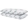 ComfEz Bamboo Pillow Covers - Zippered Pillow Protectors For Complete Protection - Super Soft, Cooling, And Breathable Fabric - (Body 20x55) 2 Pack -Home Decor Shop GUEST e22c47da adc4 4396 894a 25b185e6ef5a