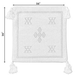 DEERLUX 16" Throw Pillow Cover With Southwest Pattern And Corner Tassels 17 DEERLUX 16" Throw Pillow Cover With Southwest Pattern And Corner Tassels -Home Decor Shop GUEST e2d26c9d 5845 457c b5d9 29c1c9b4665e