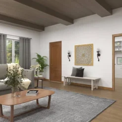 Wood Floral Handmade Intricately Carved Wall Decor With Mandala Design Light Brown - Olivia & May -Home Decor Shop GUEST e462ebb4 5009 4414 99e1 bfc2c657c32f