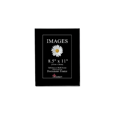Lawrence Frames Image Collection 8.5" X 11" Plastic Black Picture Frame 6/Pack 350081 3 Lawrence Frames Image Collection 8.5" X 11" Plastic Black Picture Frame 6/Pack 350081