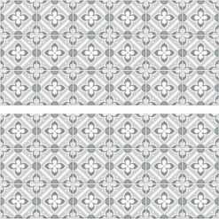 Galway Tile Backsplash Peel And Stick Giant Wall Decal Gray - RoomMates