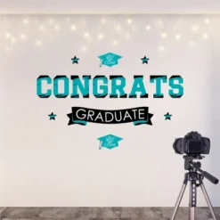 Big Dot Of Happiness Teal Graduation Party Photo Backdrop - Wall Decals 9 Big Dot Of Happiness Teal Graduation Party Photo Backdrop - Wall Decals -Home Decor Shop GUEST eb6dcd06 9e7a 4461 a864 cbde5b0e91ed