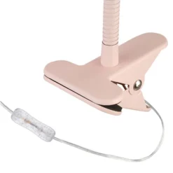 15" Carter Clip-Arm Desk Lamp With Adjustable Gooseneck Matte Pink - Globe Electric -Home Decor Shop GUEST ed764e9f dd08 4d49 b764 bf96f86925d4