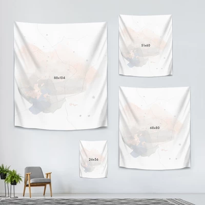 Americanflat Divide 6 By Christine Olmstead Wall Tapestry 5 Americanflat Divide 6 By Christine Olmstead Wall Tapestry - Image 3