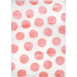 NuLOOM Alexa Polka Dot Shag Area Rug -Home Decor Shop GUEST f07a76a7 cf4a 4b47 b810 ba9b9bf76d19