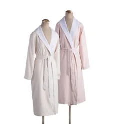 S/M Platinum Bath Robe Blush - Cassadecor