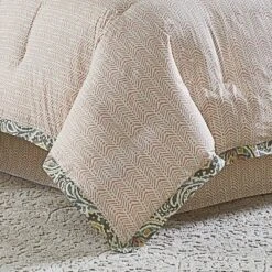 4pc Queen Artisanal Reversible Comforter Set Mineral - Waverly -Home Decor Shop GUEST f4113a31 ec37 49ae ada0 317761233844