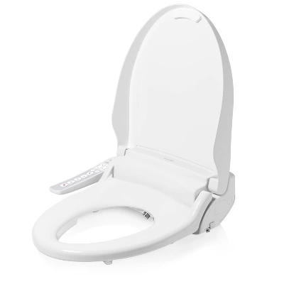 Swash Select EM417 Sidearm Bidet Seat With Warm Air Dryer Round White - Brondell 12 Swash Select EM417 Sidearm Bidet Seat With Warm Air Dryer Round White - Brondell - Image 10
