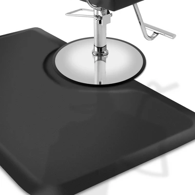 Saloniture 3 Ft. X 5 Ft. Salon & Barber Shop Chair Anti-Fatigue Floor Mat -Black Rectangle 4 Saloniture 3 Ft. X 5 Ft. Salon & Barber Shop Chair Anti-Fatigue Floor Mat -Black Rectangle - Image 2