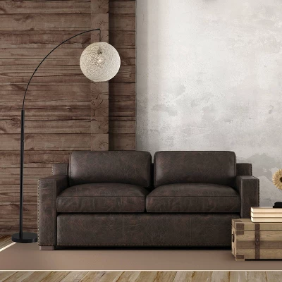 Havana Arc Lamp Natural/Bronze - Adesso 5 Havana Arc Lamp Natural/Bronze - Adesso - Image 3