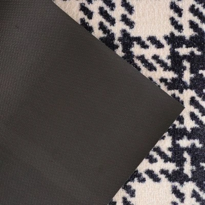 2'x3' ColorStar Hook Knit Door Mat Navy - Bungalow Flooring 7 2'x3' ColorStar Hook Knit Door Mat Navy - Bungalow Flooring - Image 5