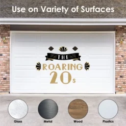 Big Dot Of Happiness Roaring 20’s - Peel And Stick 1920s Art Deco Jazz Party Decoration - Wall Decals Backdrop