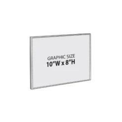 Azar Displays Clear Acrylic Wall Artwork And Photo Frame With Tape 10" W X 8" H Landscape/Horizontal, 2-Pack -Home Decor Shop GUEST fd994ce7 6f10 4e41 8296 148897571633